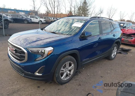 2021 GMC Terrain Fwd Sle из США, поврежденный, VIN 3GKALMEV7ML386596